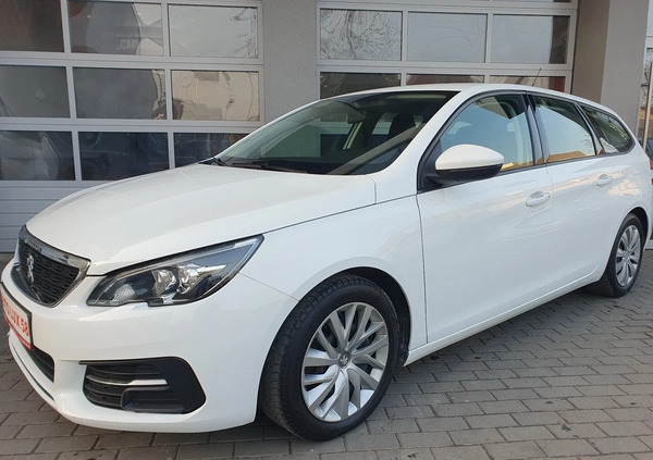 Peugeot 308 cena 39900 przebieg: 163119, rok produkcji 2019 z Warszawa małe 277